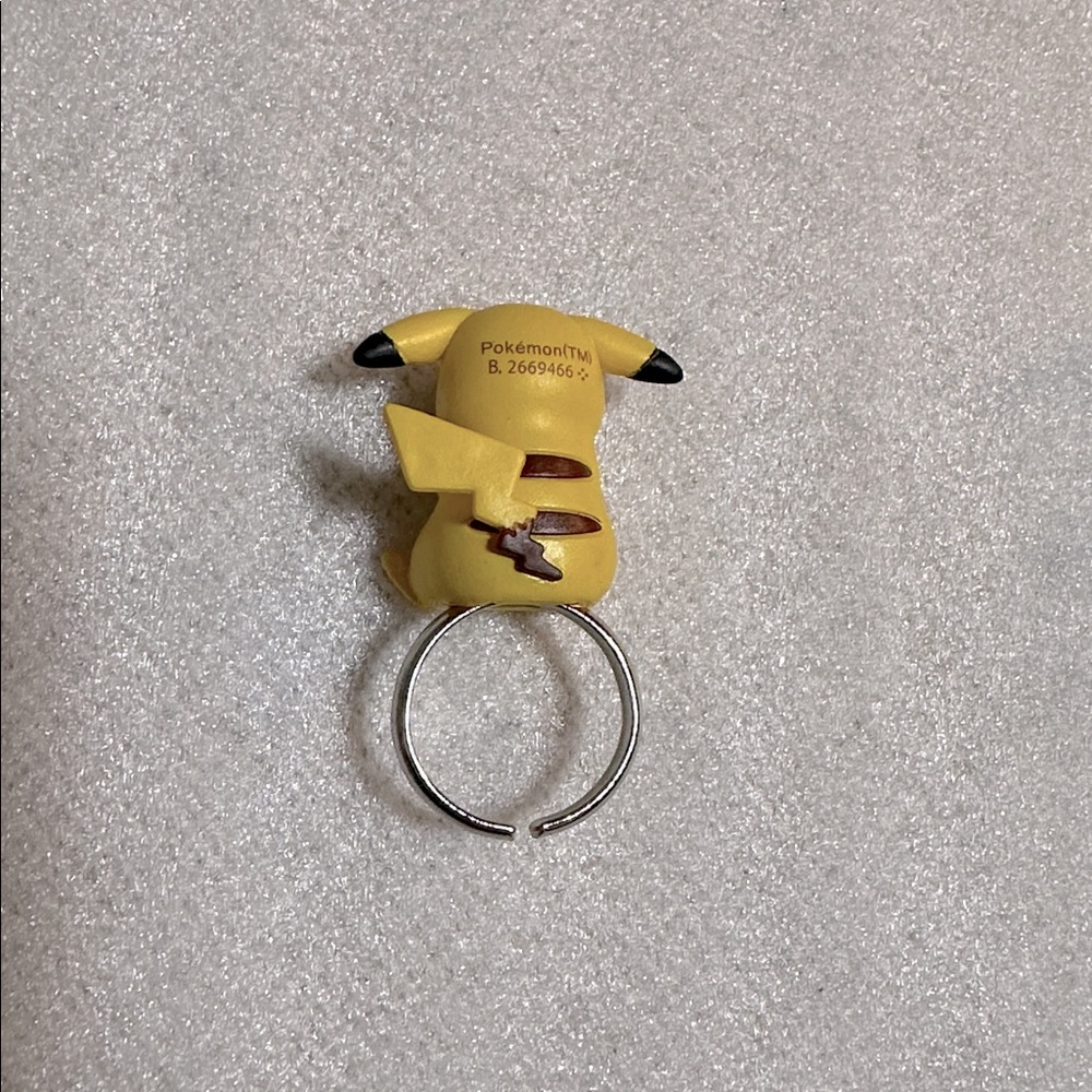 Pokemon Picachu adjustable ring - Picture 2 of 2